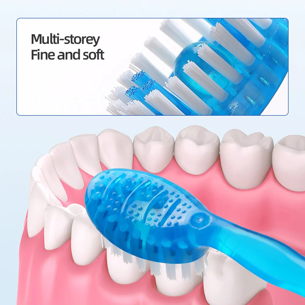 5-in-1 Disposable Travel Toothbrush